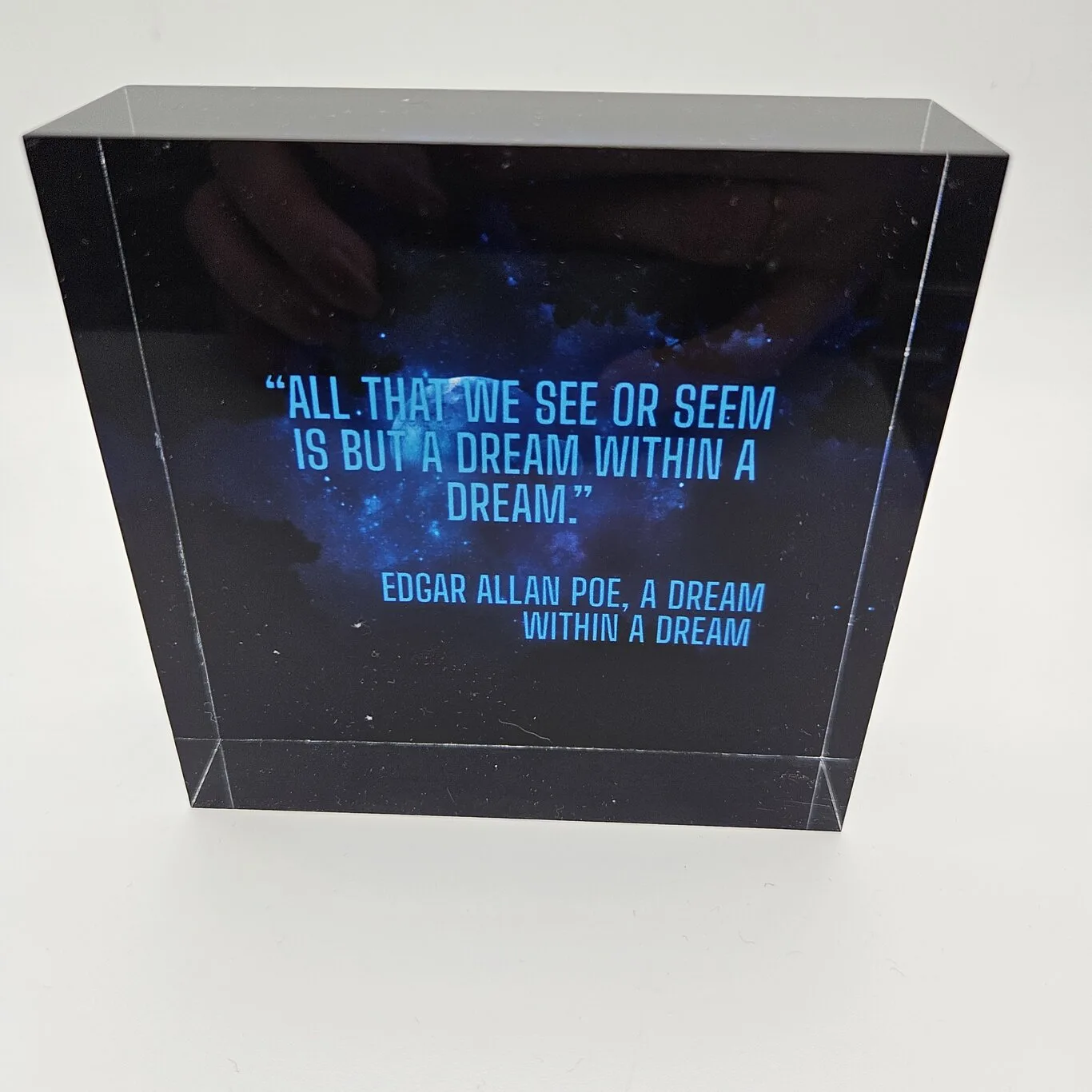 Favourite Quote Shelf Sign